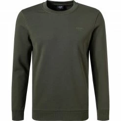 JOOP! Sweatshirt Alf 30028516/302 Baumwolle, Dunkelolivgrün, Dunkelolive