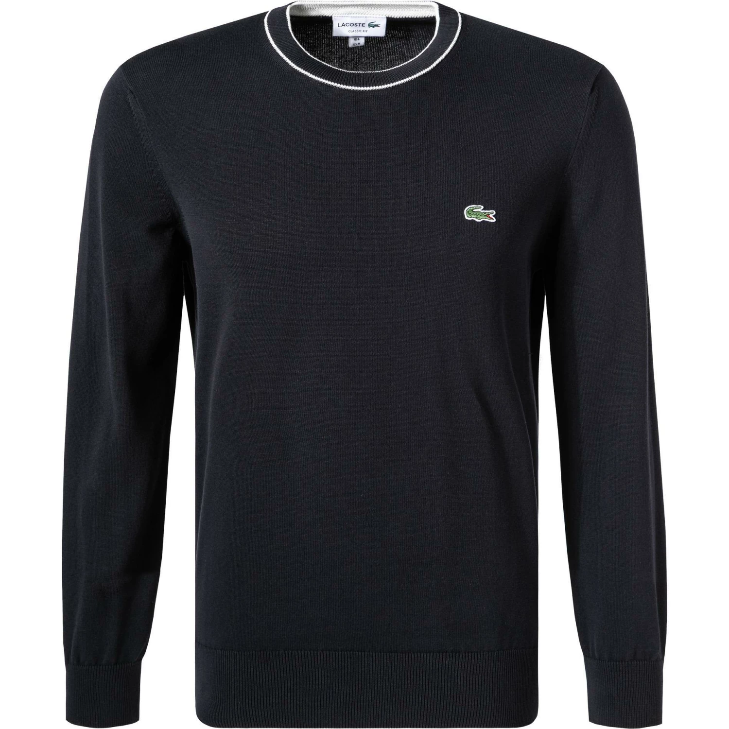 LACOSTE Pullover AH6806/G45 Classic Fit, Baumwolle, Nachtblau 3 LACOSTE Pullover AH6806/G45 Classic Fit, Baumwolle, Nachtblau