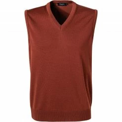 Maerz Pullunder 460000/470 Schurwolle, Braun, Orangebraun