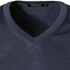 Maerz V-Pullover 470400/377 Modern Fit, Merinowolle, Dunkelblau 8 Maerz V-Pullover 470400/377 Modern Fit, Merinowolle, Dunkelblau -striangebote 372929 norm2