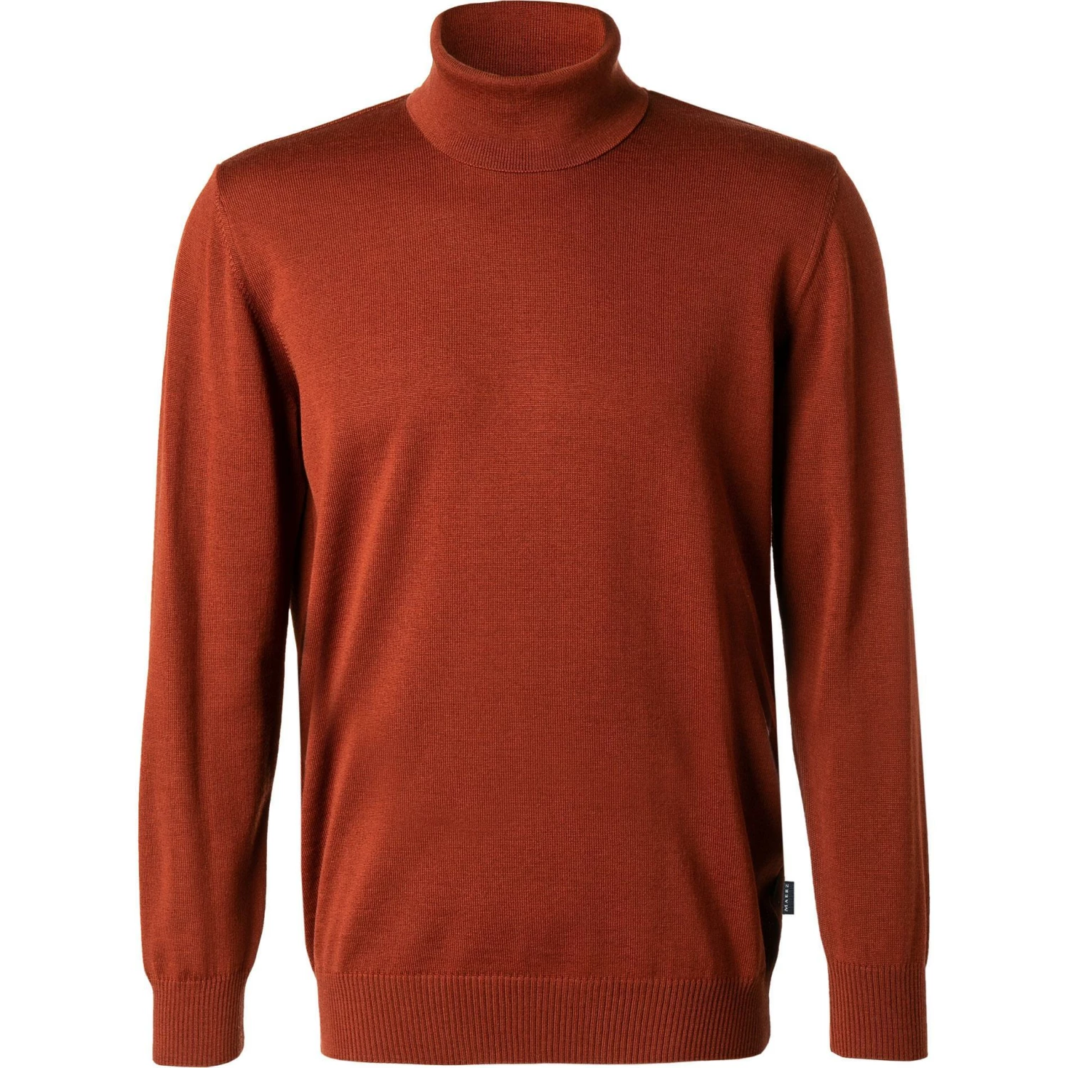 Maerz Rollkragen-Pullover 490600/470 Rollkragenpullover, Merinowolle, Orangebraun, Orangenbraun 3 Maerz Rollkragen-Pullover 490600/470 Rollkragenpullover, Merinowolle, Orangebraun, Orangenbraun