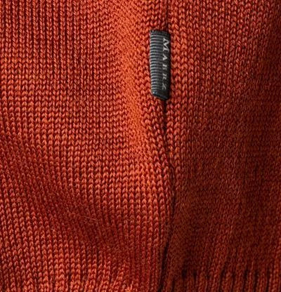 Maerz Rollkragen-Pullover 490600/470 Rollkragenpullover, Merinowolle, Orangebraun, Orangenbraun 6 Maerz Rollkragen-Pullover 490600/470 Rollkragenpullover, Merinowolle, Orangebraun, Orangenbraun – Bild 4