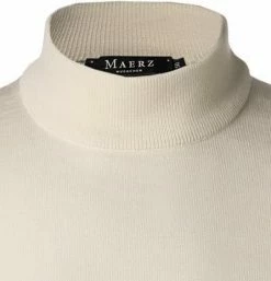Maerz Pullover 470300/502 Stehkragenpullover, Merinowolle, Wollweiß, Weiß -striangebote 372947 norm2