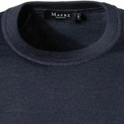 Maerz Pullover 490500/377 Merinowolle, Nachtblau 8 Maerz Pullover 490500/377 Merinowolle, Nachtblau -striangebote 372953 norm2