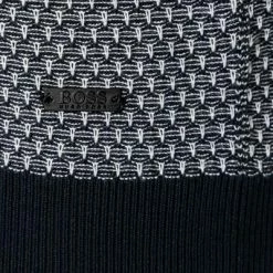 BOSS Pullover Kapoko 50454933/404 Baumwolle, Dunkelblau meliert, Dunkelblau -striangebote 373027 norm3