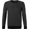 BOSS Pullover Kapoko 50454933/001 Baumwolle, Schwarz meliert, Schwarz -striangebote 373028 master