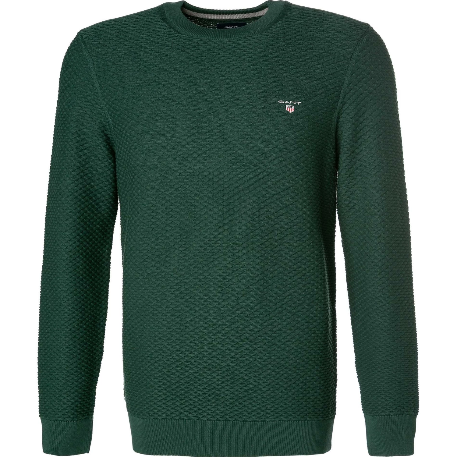 Gant Pullover 8030030/374 Baumwolle, Tannengrün 3 Gant Pullover 8030030/374 Baumwolle, Tannengrün