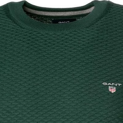 Gant Pullover 8030030/374 Baumwolle, Tannengrün 5 Gant Pullover 8030030/374 Baumwolle, Tannengrün – Bild 3