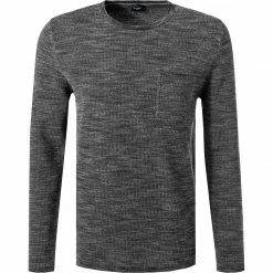 JOOP! Pullover Romolo 30029249/001 Baumwolle, Dunkelgrau meliert, Dunkelgrau