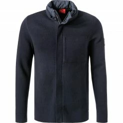 Strellson Strickjacke Tadeo 30028121/401 Regular Fit, Baumwolle, Nachtblau