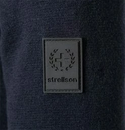Strellson Strickjacke Tadeo 30028121/401 Regular Fit, Baumwolle, Nachtblau -striangebote 373142 norm4