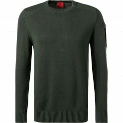 Strellson Pullover Tadeo 30028147/311 Regular Fit, Baumwolle, Jägergrün