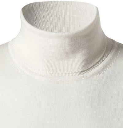BOSS Rollkragenpullover Musso 50392083/131 Schurwolle, Ecru, Wollweiß 5 BOSS Rollkragenpullover Musso 50392083/131 Schurwolle, Ecru, Wollweiß – Bild 3