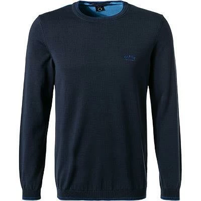BOSS Pullover Ritom 50456098/410 Baumwolle, Navy 4 BOSS Pullover Ritom 50456098/410 Baumwolle, Navy – Bild 2