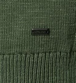 Strellson Strickjacke Albany 30028922/311 Regular Fit, Baumwolle, Jägergrün -striangebote 373234 norm4