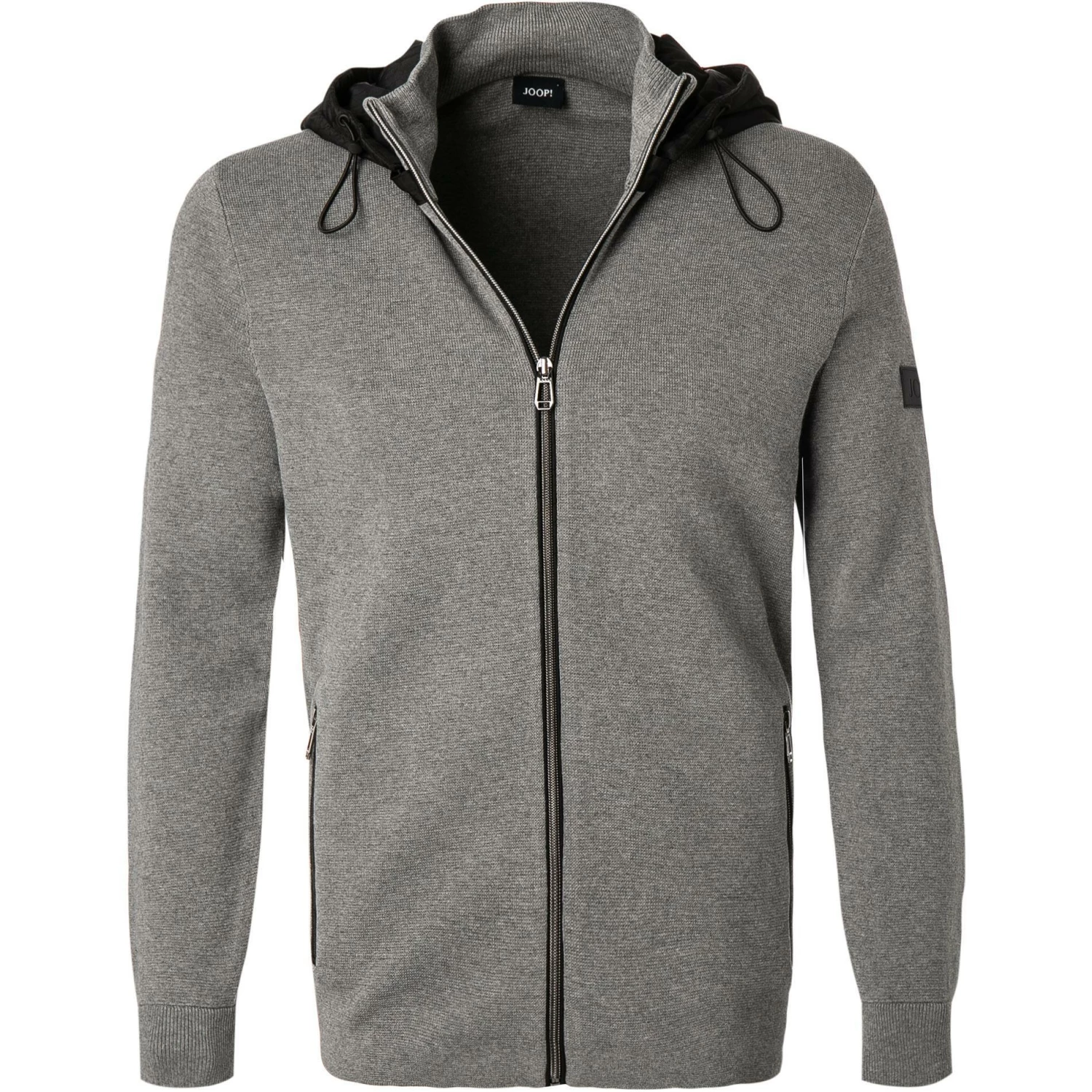 JOOP! Strickjacke Hughes 30027925/041 Modern Fit, Baumwolle, Grau 3 JOOP! Strickjacke Hughes 30027925/041 Modern Fit, Baumwolle, Grau