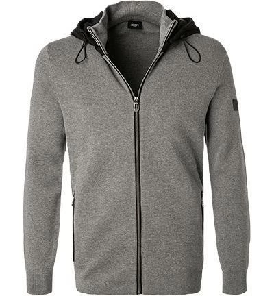 JOOP! Strickjacke Hughes 30027925/041 Modern Fit, Baumwolle, Grau 4 JOOP! Strickjacke Hughes 30027925/041 Modern Fit, Baumwolle, Grau – Bild 2