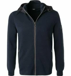 JOOP! Strickjacke Hughes 30027925/405 Modern Fit, Baumwolle, Dunkelblau -striangebote 373269 norm