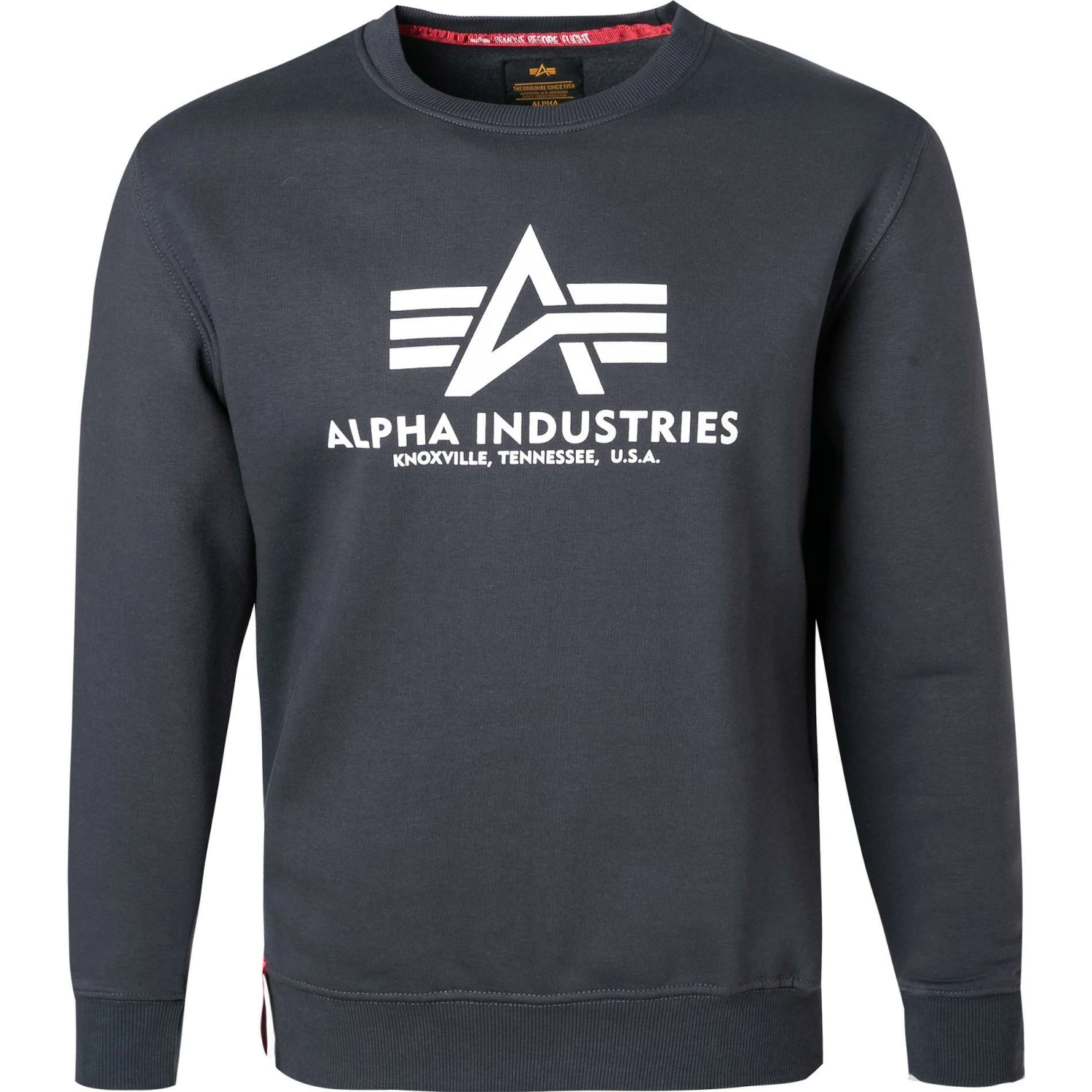 ALPHA INDUSTRIES Sweatshirt Basic 178302/02 Baumwolle, Navy 3 ALPHA INDUSTRIES Sweatshirt Basic 178302/02 Baumwolle, Navy