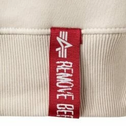 ALPHA INDUSTRIES Sweatshirt Basic 178302/578 Baumwolle, Beige -striangebote 373435 norm3