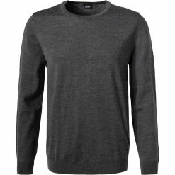 JOOP! Pullover Denny 30027908/029 Merinowolle extrafein, Anthrazit meliert, Anthrazit