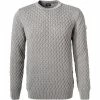 JOOP! Pullover Hilbert 30029738/041 Modern Fit, Baumwolle, Hellgrau meliert, Hellgrau -striangebote 373518 master