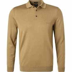 BOSS Pullover Bono 50435429/261 Schurwolle, Camel