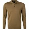 BOSS Pullover Bono 50435429/308 Schurwolle, Khaki -striangebote 373547 master