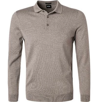 BOSS Pullover Bono 50435429/240 Schurwolle, Taupe meliert, Taupe 4 BOSS Pullover Bono 50435429/240 Schurwolle, Taupe meliert, Taupe – Bild 2