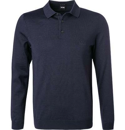 BOSS Pullover Bono 50435429/402 Schurwolle, Dunkelblau 4 BOSS Pullover Bono 50435429/402 Schurwolle, Dunkelblau – Bild 2