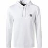 BOSS Hoodie Wetalk 50462776/100 Baumwolle, Weiß