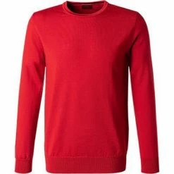 HUGO Pullover San Paolo 50455987/693 Schurwolle, Rot -striangebote 373614 norm