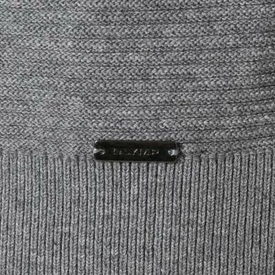 OLYMP Casual Modern Fit Pullover 5301/85/62 Baumwolle, Grau meliert, Grau 6 OLYMP Casual Modern Fit Pullover 5301/85/62 Baumwolle, Grau meliert, Grau – Bild 4