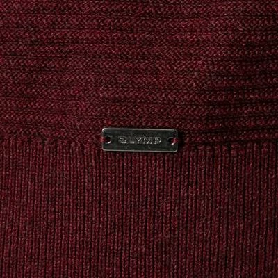 OLYMP Casual Modern Fit Pullover 5301/85/70 Baumwolle, Barolo meliert, Barolo 6 OLYMP Casual Modern Fit Pullover 5301/85/70 Baumwolle, Barolo meliert, Barolo – Bild 4