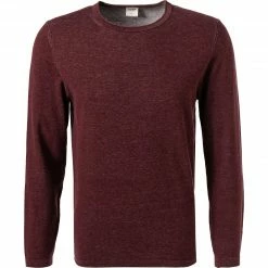 OLYMP Casual Level Five B. Fit Pullover 5355/85/38 Body Fit, Baumwolle, Chianti meliert, Chianti