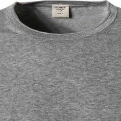 OLYMP Casual Level Five B. Fit Pullover 5355/85/63 Body Fit, Baumwolle, Silbergrau meliert, Silbergrau -striangebote 373707 norm2