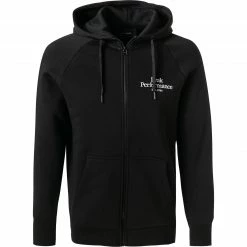 Peak Performance Sweatjacke G75849/100 Baumwolle, Schwarz