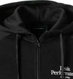 Peak Performance Sweatjacke G75849/100 Baumwolle, Schwarz -striangebote 373723 norm2