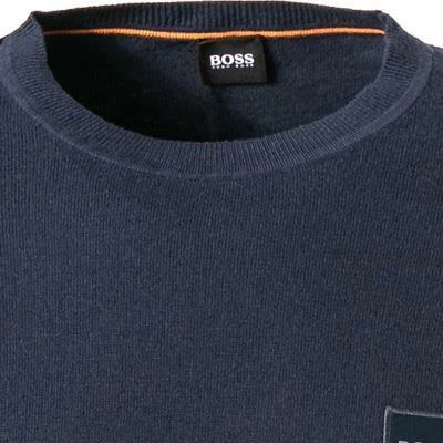 BOSS Pullover Kanovant 50459185/404 Baumwolle-Kaschmir, Dunkelblau , Dunkelblau 5 BOSS Pullover Kanovant 50459185/404 Baumwolle-Kaschmir, Dunkelblau , Dunkelblau – Bild 3
