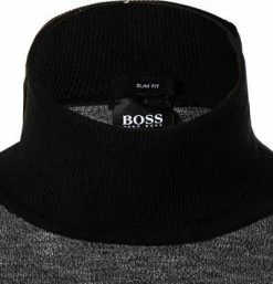 BOSS Pullover Kamniore 50454926/029 Rollkragenpullover, Baumwolle, Dunkelgrau-schwarz, Dunkelgrau -striangebote 373791 norm2