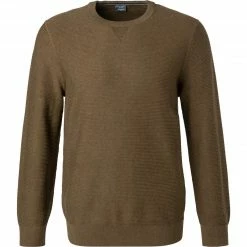 OLYMP Casual Modern Fit Pullover 5301/85/28 Baumwolle, Braun, Bruan