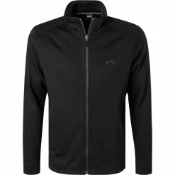 BOSS Sweatjacke Skaz 50455095/001 Baumwolle, Schwarz