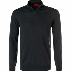 HUGO Pullover San Gottardo 50455990/410 Troyer, Schurwolle, Navy , Navy