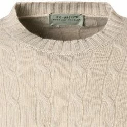 roberto collina Pullover ARC6/04 Wolle-Kaschmir, Beige 9 roberto collina Pullover ARC6/04 Wolle-Kaschmir, Beige -striangebote 374059 norm2