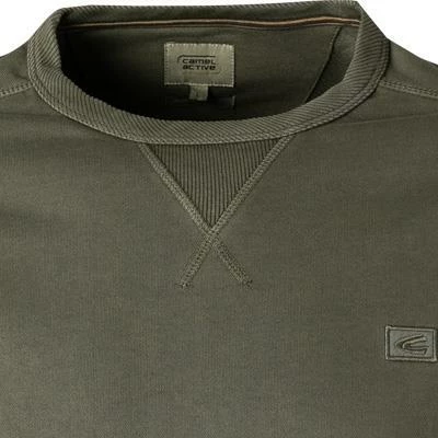 camel active Pullover 409340/6F00/93 Baumwolle, Olivgrün, Oliv 5 camel active Pullover 409340/6F00/93 Baumwolle, Olivgrün, Oliv – Bild 3