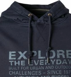 camel active Hoodie 409312/6F02/47 Baumwolle, Nachtblau -striangebote 374149 norm2