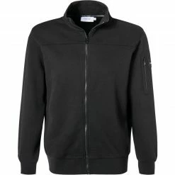 Calvin Klein Sweatjacke K10K107707/BEH Bio Baumwolle, Schwarz