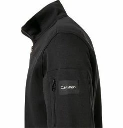 Calvin Klein Sweatjacke K10K107707/BEH Bio Baumwolle, Schwarz -striangebote 374394 norm3