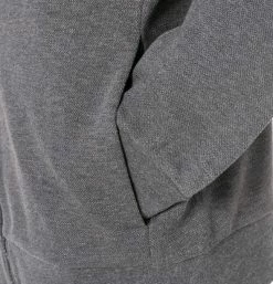 Calvin Klein Sweatjacke K10K107707/P4E Bio Baumwolle, Dunkelgrau meliert, Dunkelgrau -striangebote 374395 norm4