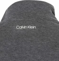 Calvin Klein Sweatjacke K10K107707/P4E Bio Baumwolle, Dunkelgrau meliert, Dunkelgrau -striangebote 374395 norm5